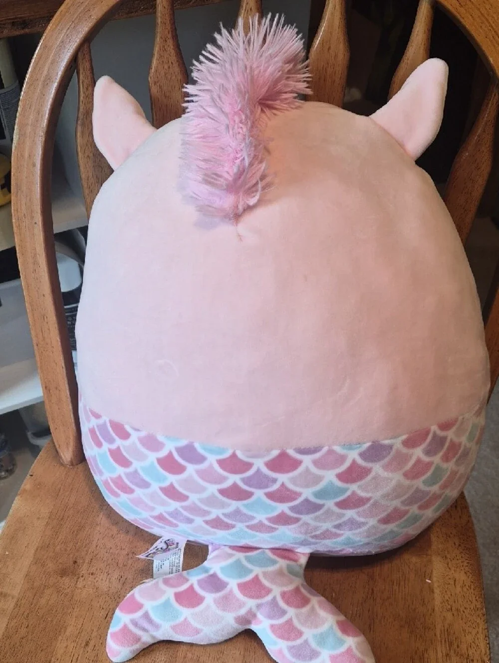 Squishmallows Pink Unicorn Mermaid Plush